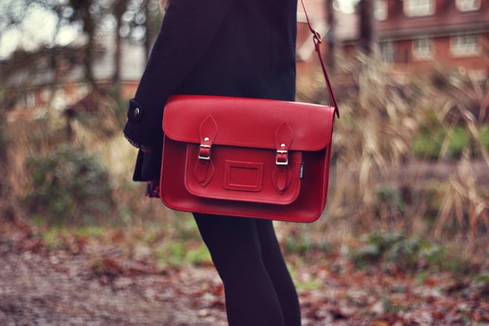 Zatchels bag in red