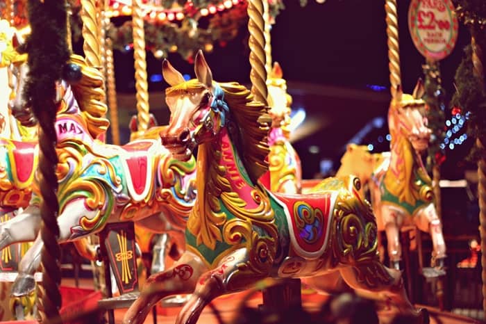 Picture of carousel horse