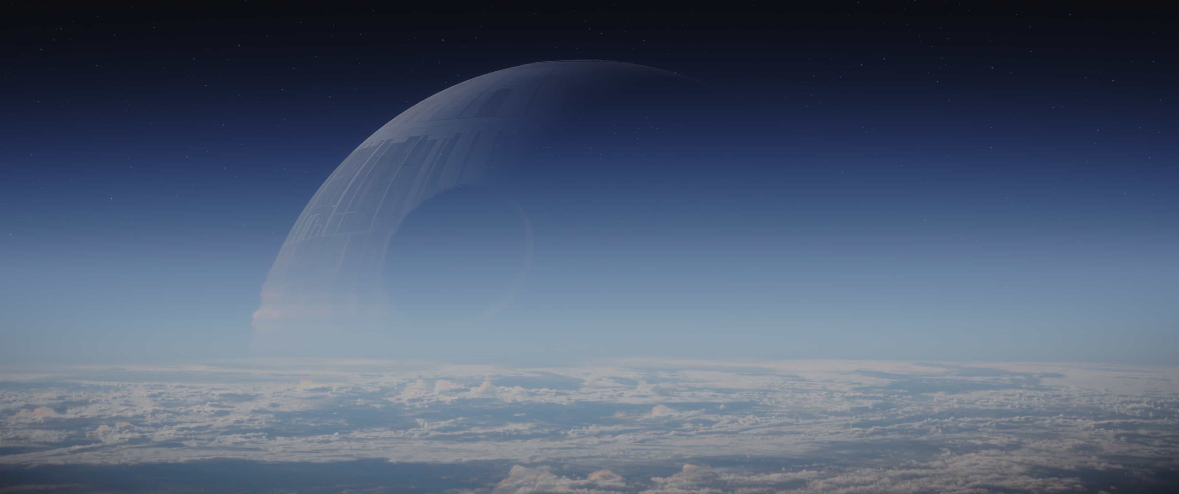 Rogue One: A Star Wars Story Death Star Photo credit: Lucasfilm/ILM ©2016 Lucasfilm Ltd. All Rights Reserved.